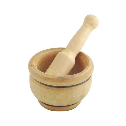 MORTERO MADERA METALTEX 12CMS C/MANO